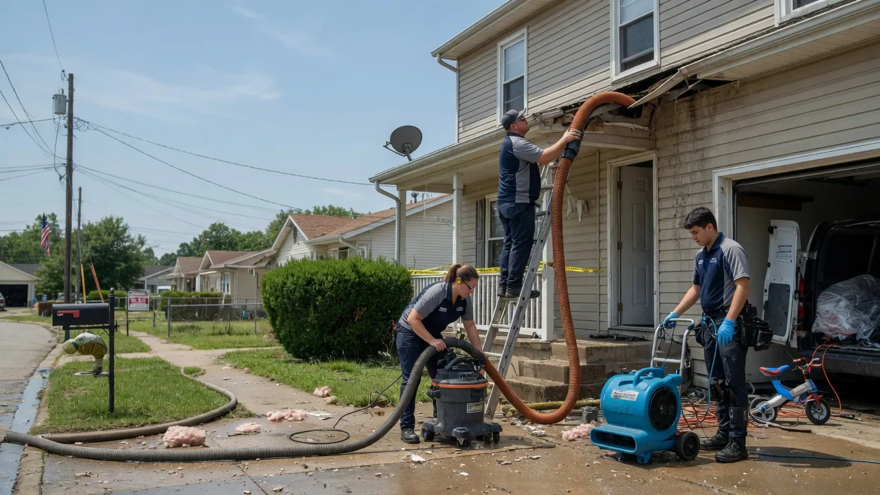 Water Damage Restoration in Ivesdale, IL near me
